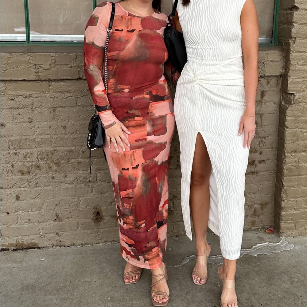 Multicolored Bodycon Dress